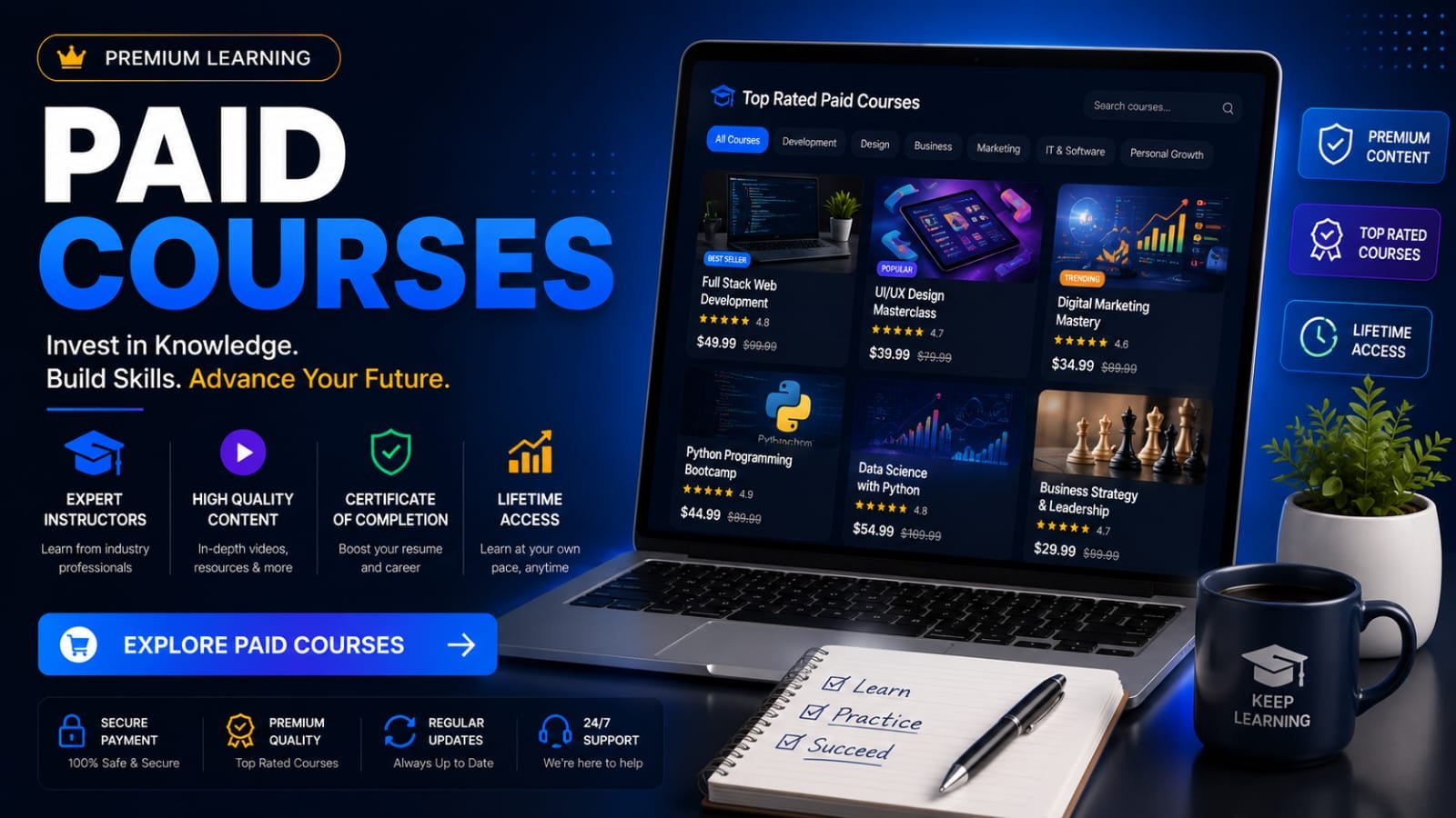 Paid Courses